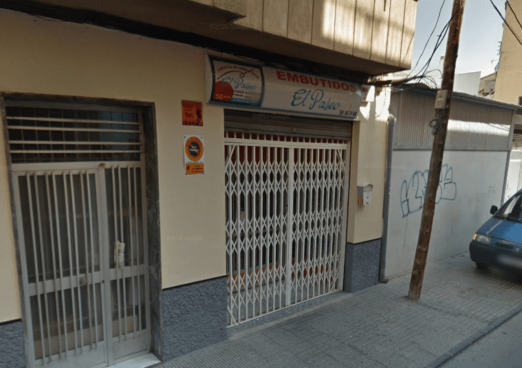 Proyecto de licencia de apertura para Charcutería en calle Tintoreros, en Orihuela
